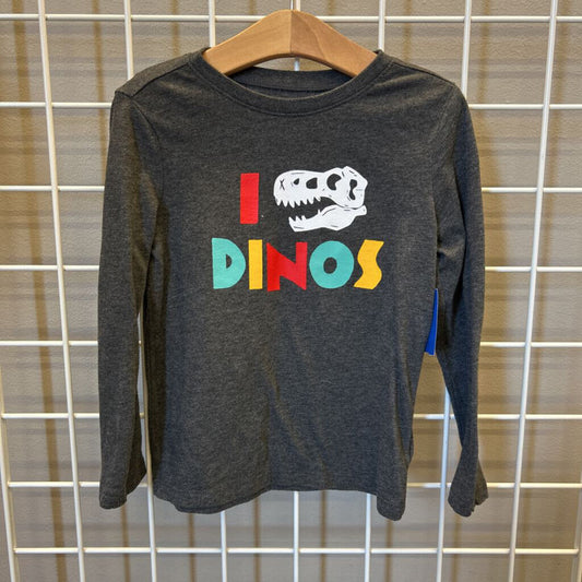 Old Navy Dinos LS Tee - 5T