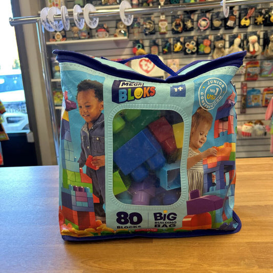 Mega Blocks Wagon & Bag of Blocks