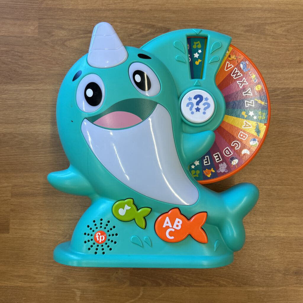 Fisher-Price Linkimals Learning Narwhal Toy