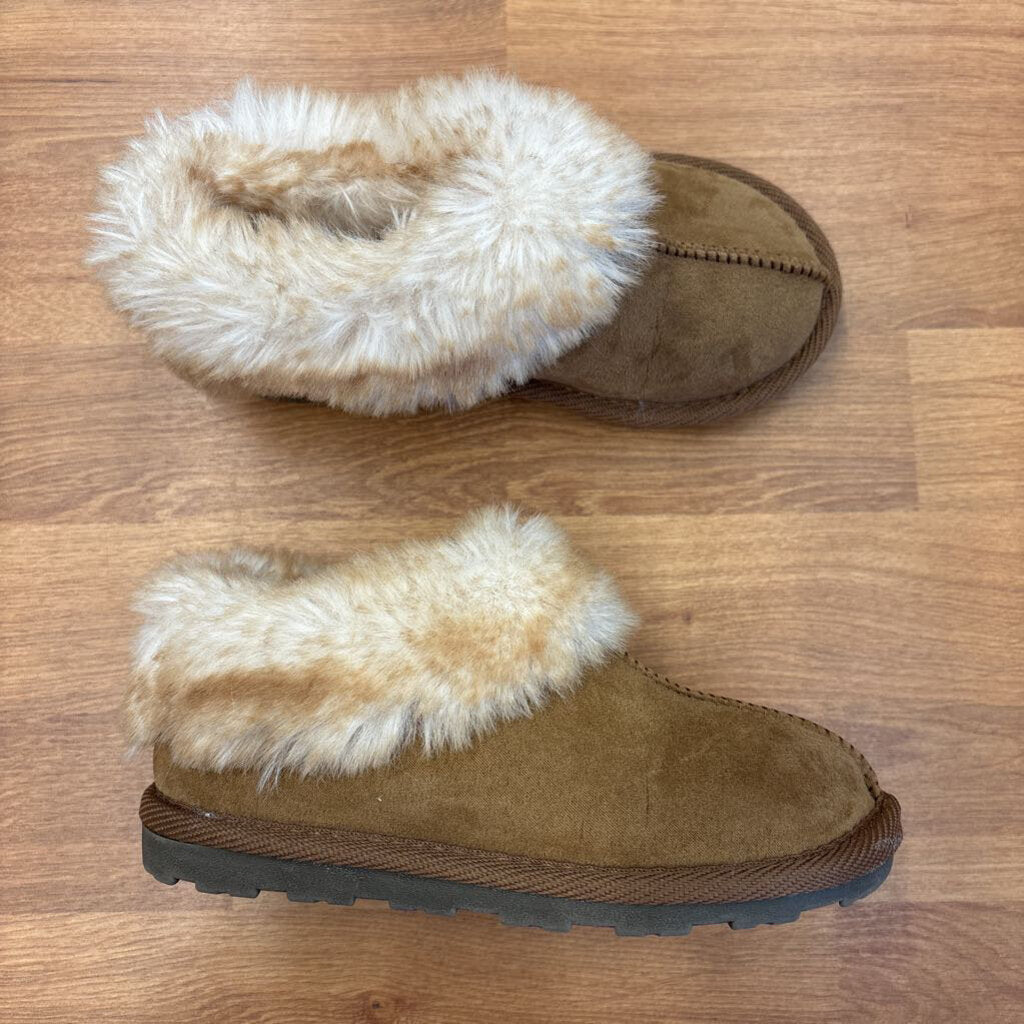Brown Slipper Shoes - 11