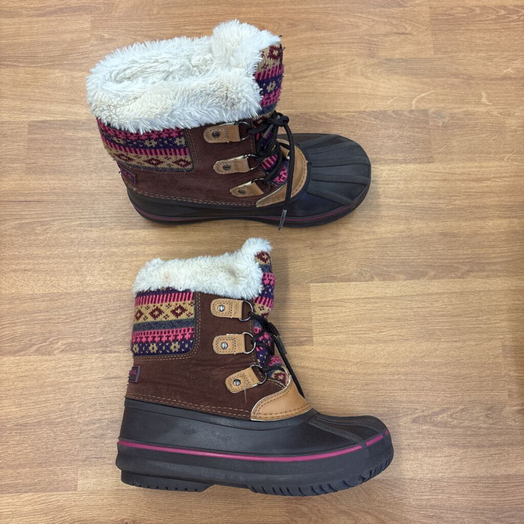 London Fog Brown Winter Boots - 2