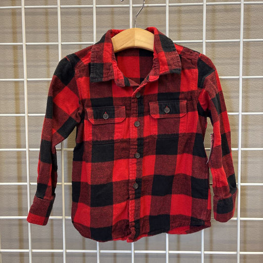 Old Navy LS Button Up - 4T
