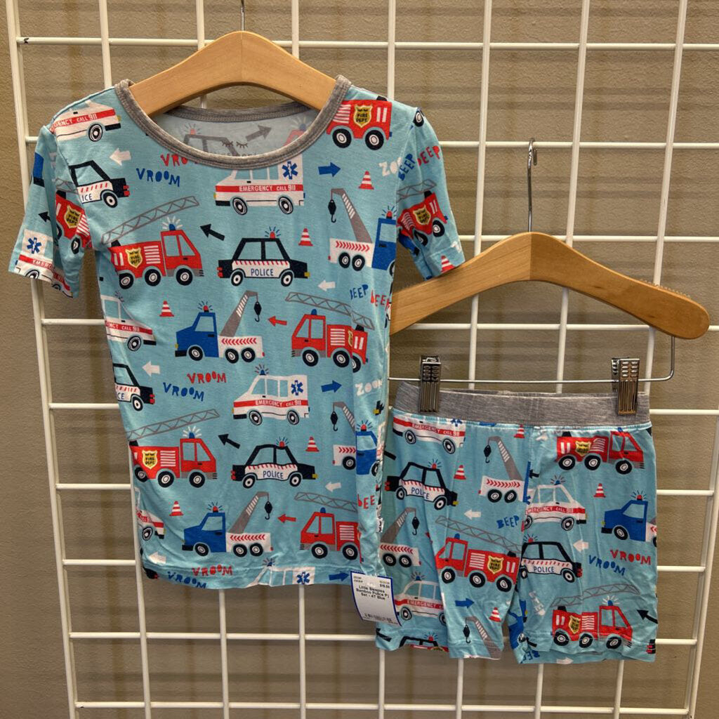 Little Sleepies Bamboo Police Pj Set - 4T