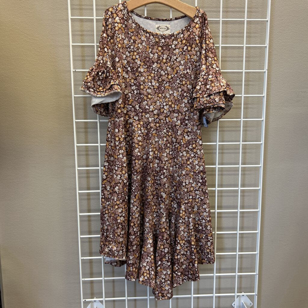 Mia Joy Floral SS Dress - 10