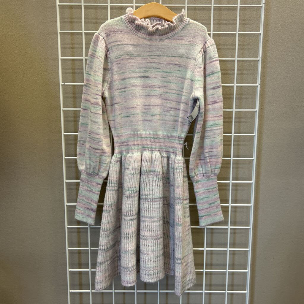 Janie & Jack Knit LS Dress - 10