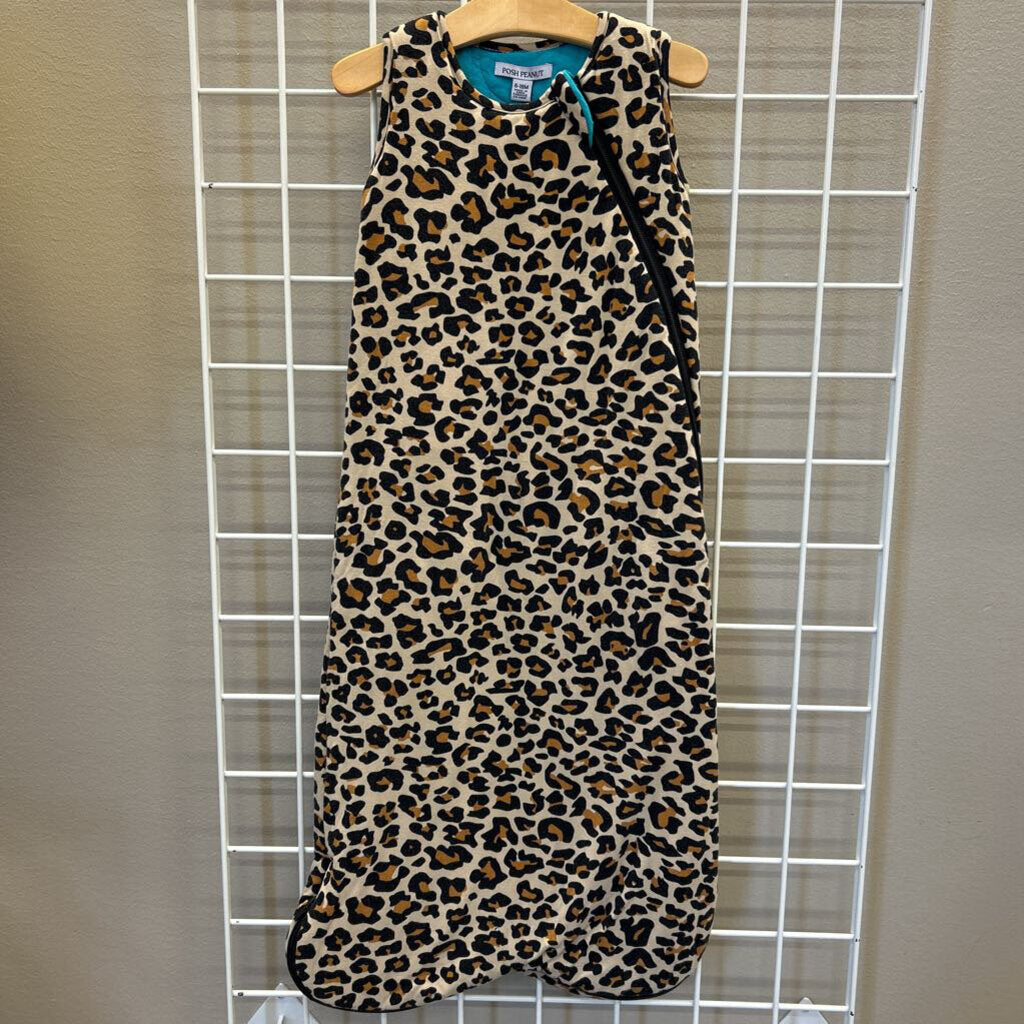 Posh Peanut Bamboo Leopard Sleep Sack - 6/18m