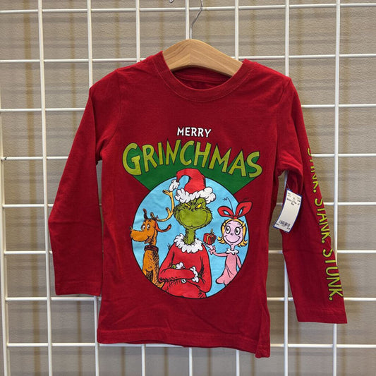 Grinch LS Tee - 4T