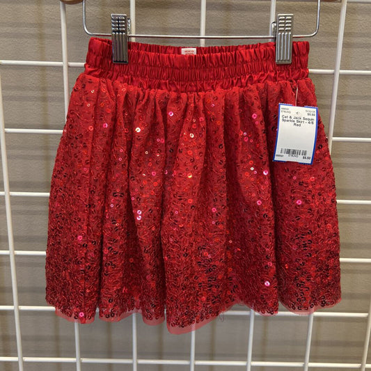 Cat & Jack Sequin Sparkle Skirt - 4/5
