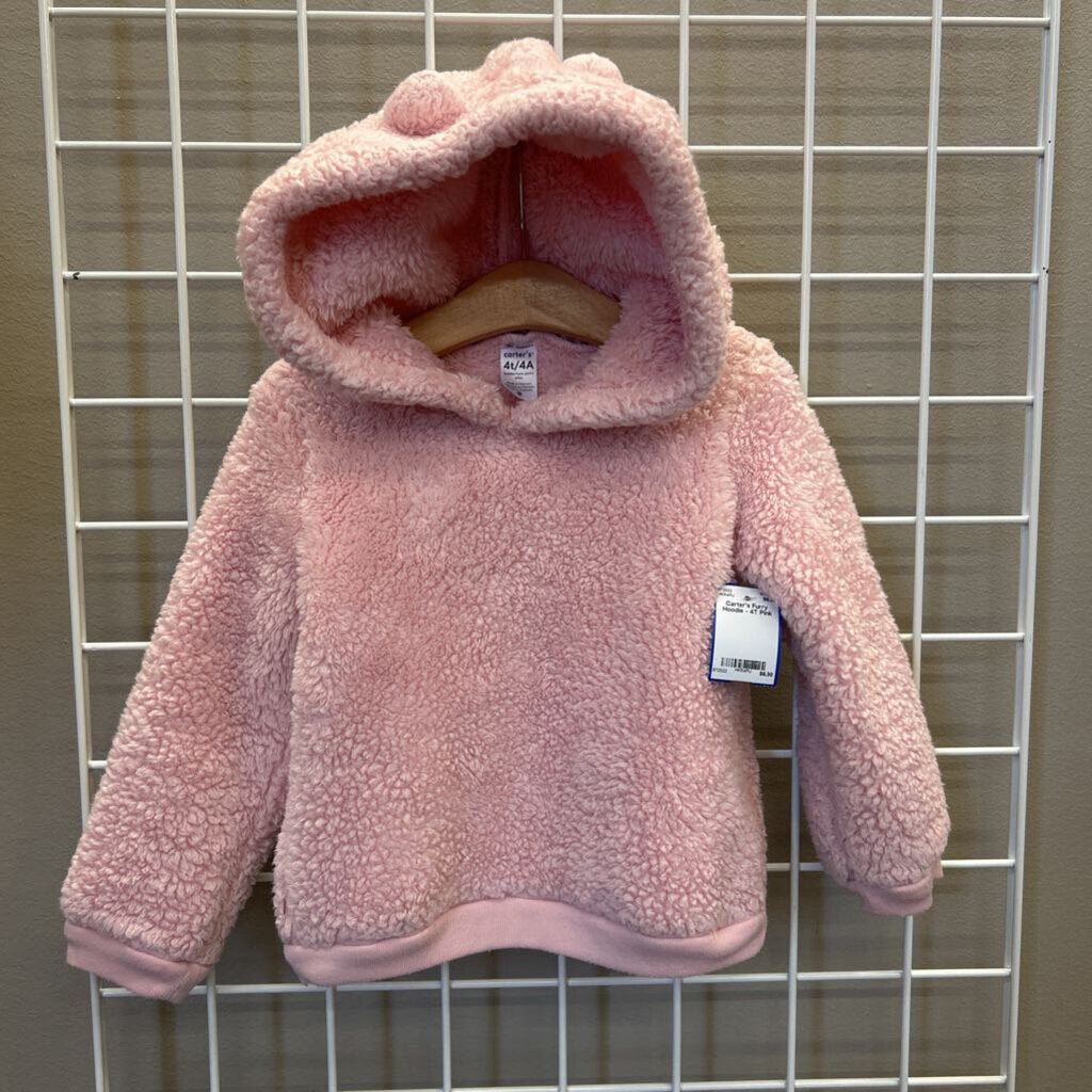 Carter's Furry Hoodie - 4T
