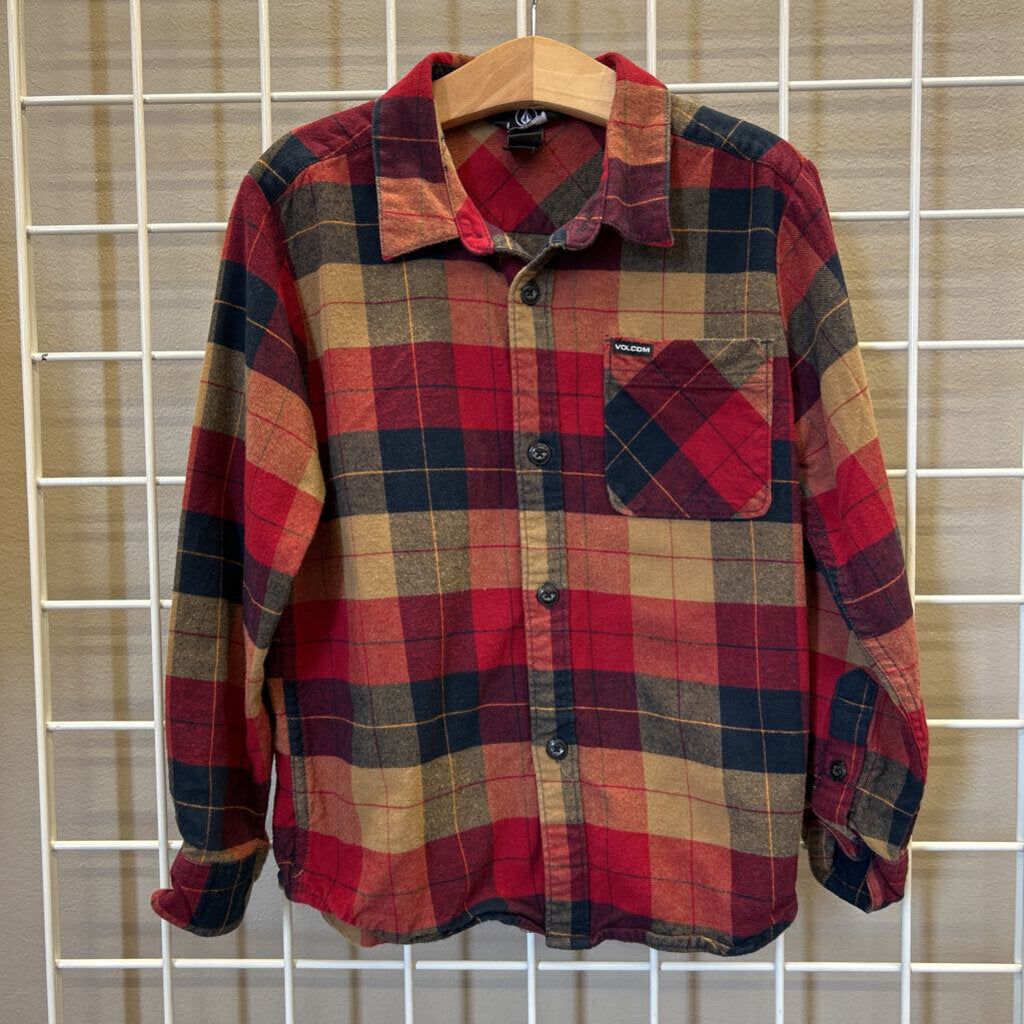 Volcom Plaid LS Button Up - 7