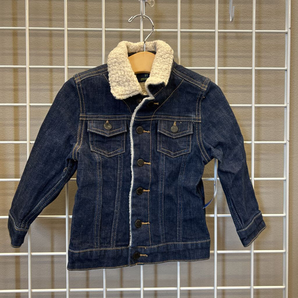 Genuine Kids Denim Sherpa Jacket - 3T