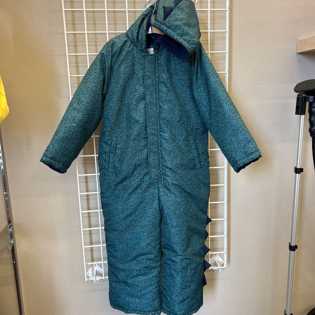 Carter's Dino Snowsuit (wear on bottom hem) - 7