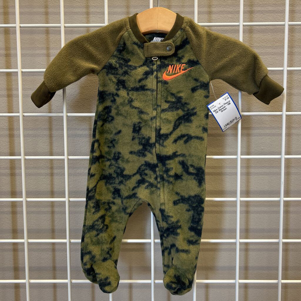 Nike Camo Fleece Zip Sleeper - NB