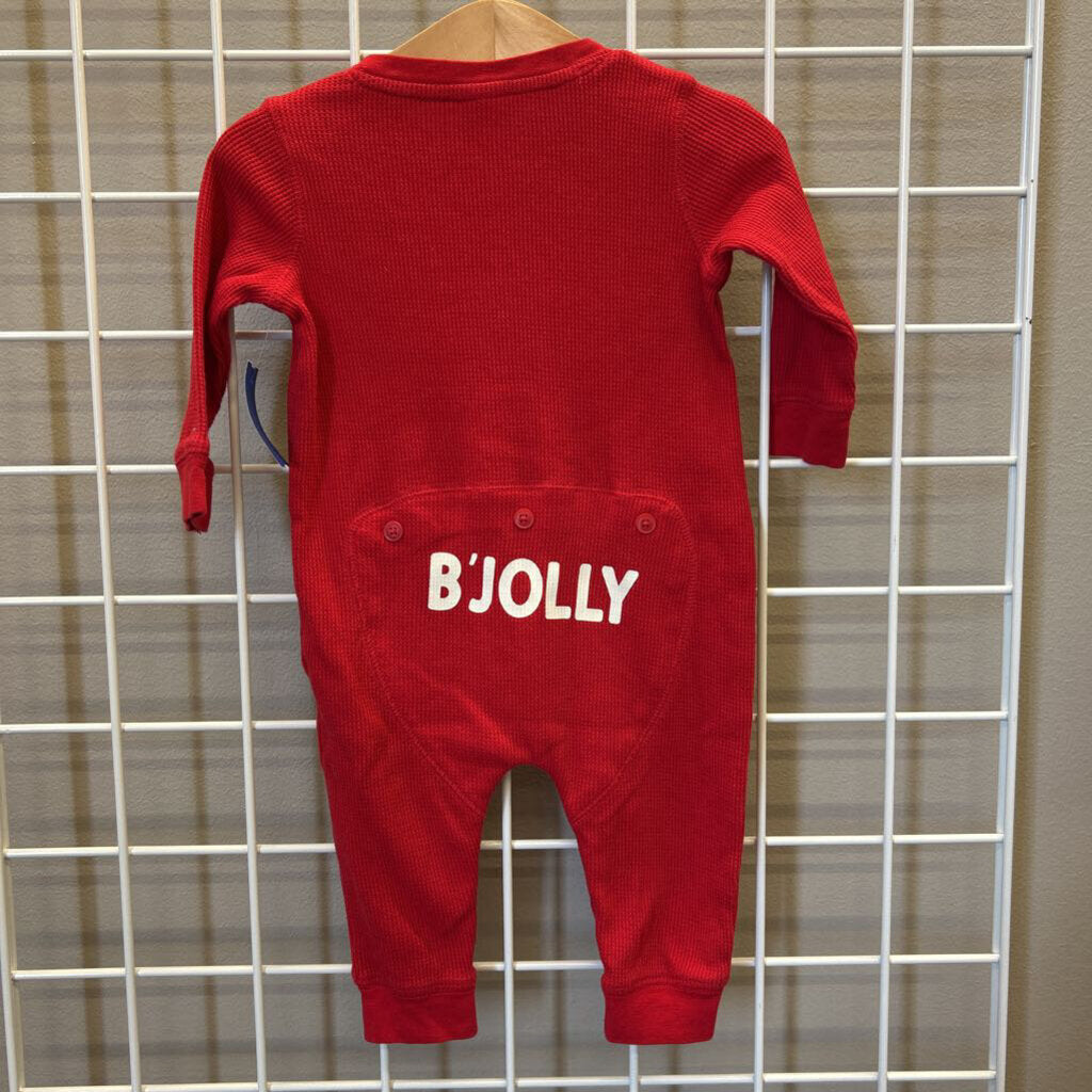Osh Kosh Jolly LS Thermal Romper - 9m