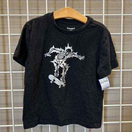 Old Navy Skeleton SS Tee - 6/7