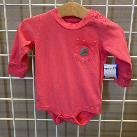 Carhartt Pocket LS Onesie - 6m