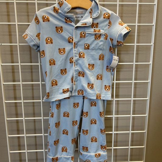Joe Max Jr. Bear Pj Set - 3T
