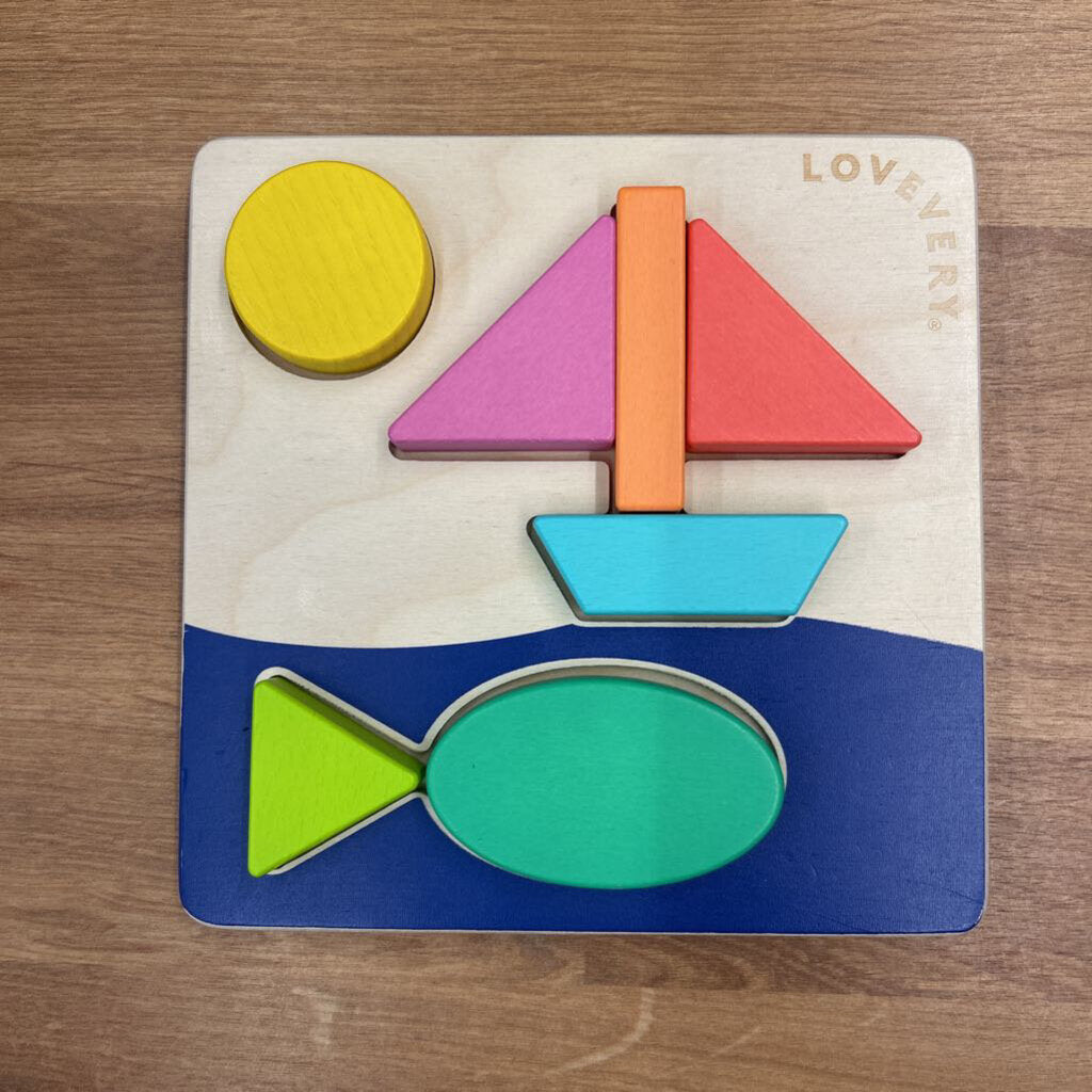 Lovevery Land And Sky Two-Part Puzzle Board