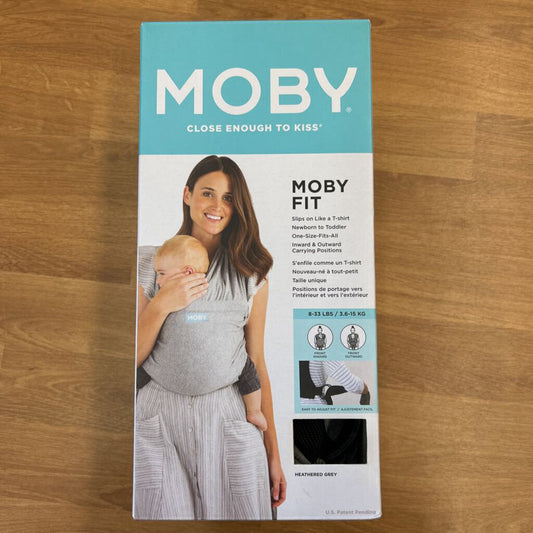 NEW Moby Fit Wrap Carrier - Grey