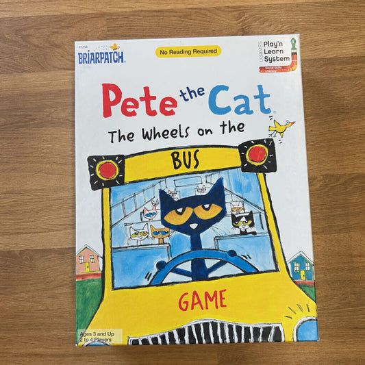 Pete the Cat Wheels on the Bus Game