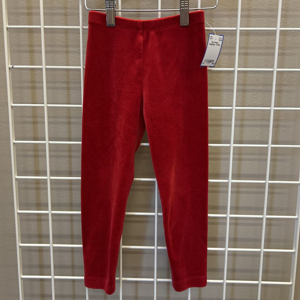 Tea Velour Leggings - 5