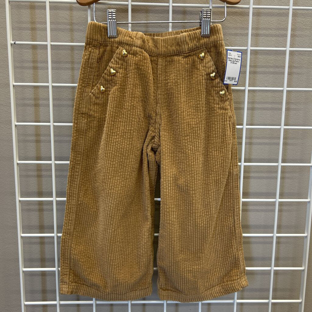 Old Navy Corduroy Wide Leg Pants - 3T