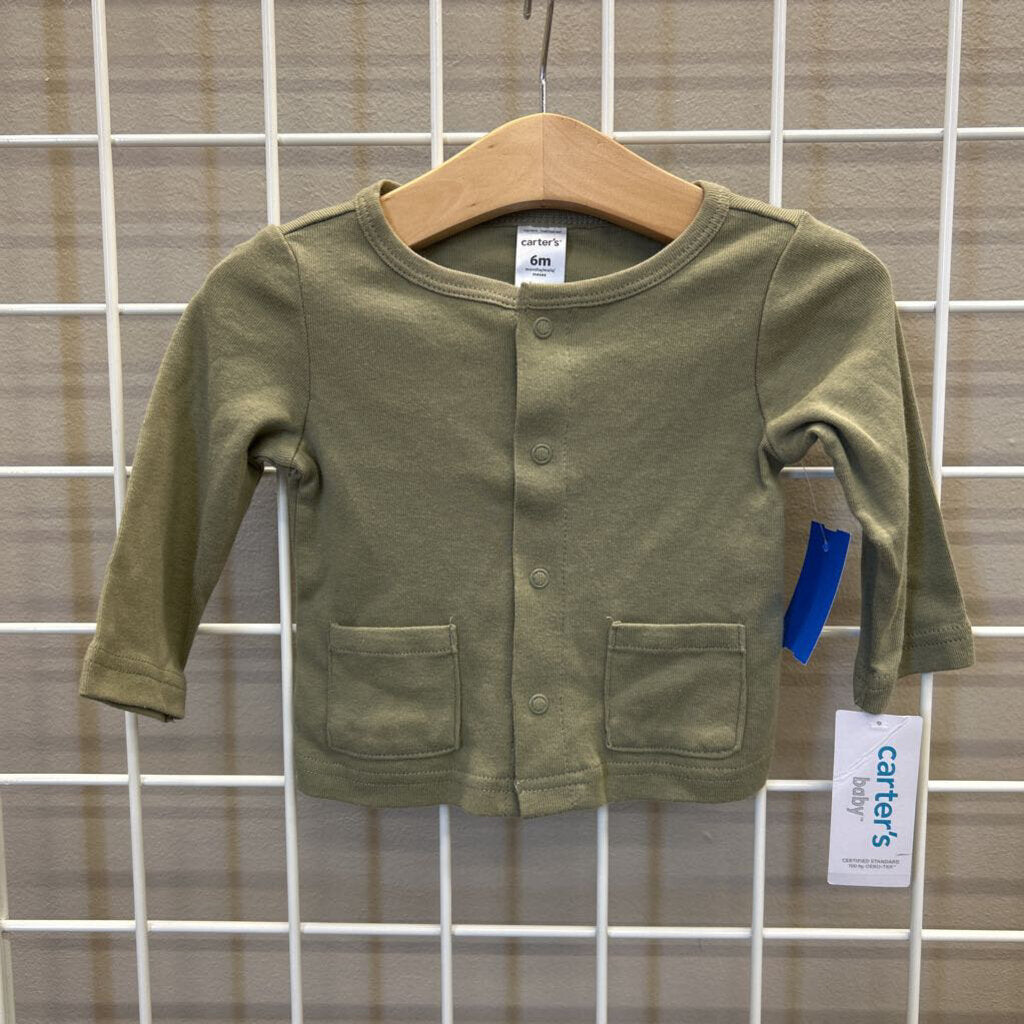 NWT Carter's LS Snap Top - 6m