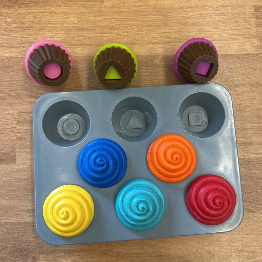 Learning Resources Shape Sorting Cupcakes