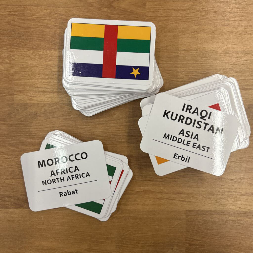 Country Flash Cards