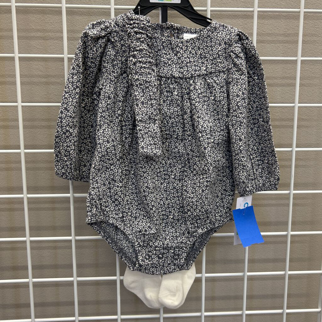 NWT Carter's Floral Three Pc Set - 6/9m