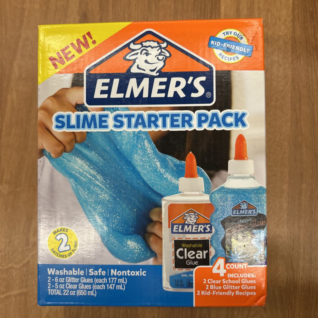 NEW Elmer's Slime Starter Pack
