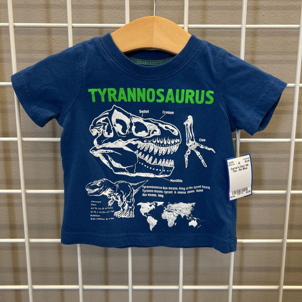 Carter's Dino SS Tee - 6m