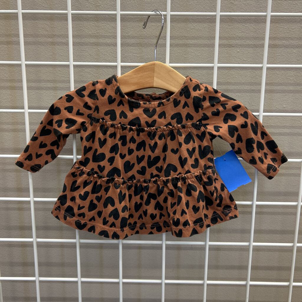 Carter's Leopard LS Tee - 3m