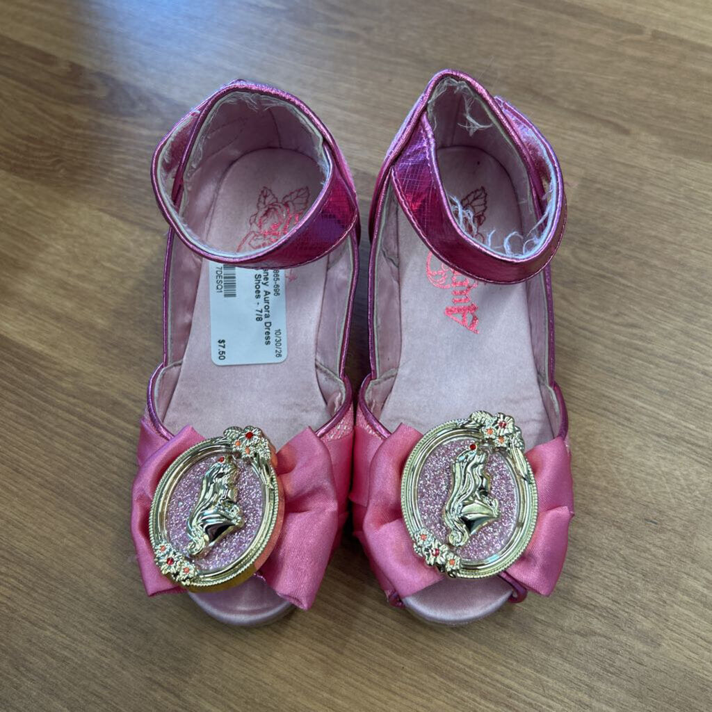 Disney Aurora Dress Up Shoes - 7/8