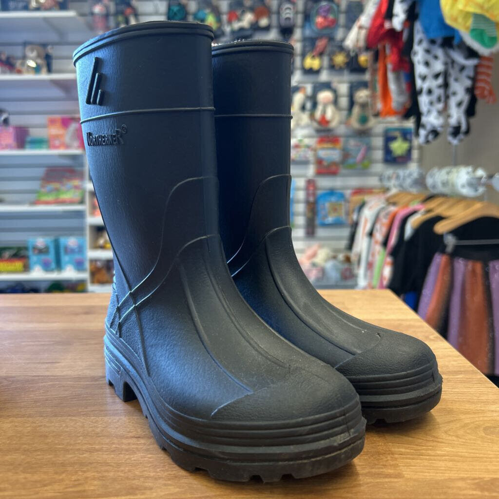 Northerner Black Rain Boots - 11